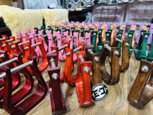 Étriers en bois de haute qualité de style western avec couleur et taille personnalisées - Product Image 6