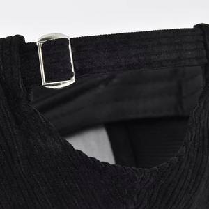 Casquette de baseball sportive en velours côtelé personnalisée par le fabricant, haute qualité, 6 panneaux, style Dad Hat, sangle réglable, logo brodé en relief, pour hommes et femmes - Product Image 4