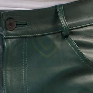 Pantalon en cuir pour homme, prix de gros, fabriqué à bas prix, imperméable et respirant, pour adultes - Product Image 6