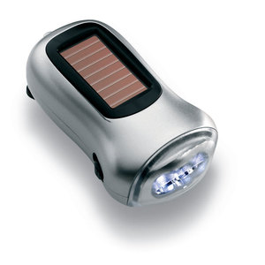 Solar Powered Dynamo Flashlight - Product Image 2