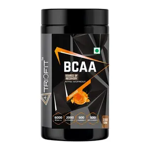 Venta al por mayor de fábrica OEM Etiqueta Privada BCAA 330g sabor Naranja músculo edificio recuperación suplemento disponible en precio bajo