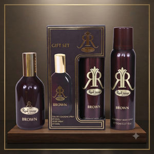 Set de Regalo de Fragancia Marrón Nayaab Perfumes (Eau de Cologne en Spray 120ml, Desodorante Corporal Unisex en Spray 150ml) - Encantador y Duradero - Product Image 2