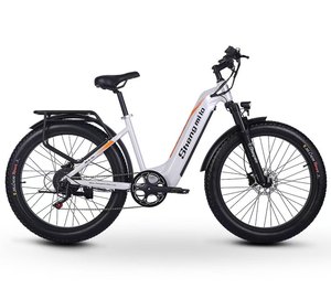 Customized <b>Electric</b> Sports Mountain Bike 26*3 Tires 48V 17.5AH Lithium Battery Aluminum Alloy Frame Hydraulic Disc Brakes - Product Image 1