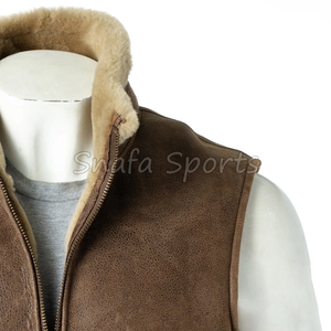 เสื้อกั๊กหนังสำหรับนักขี่จักรยานสำหรับผู้ชายเสื้อกั๊กหนังสำหรับผู้ชายแบบสั่งทำไซส์ - Product Image 3