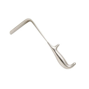 Retractor Vaginal Doyen, Espéculo Ginecológico, Instrumento Quirúrgico, Fuente de Alimentación Manual, Mango Hueco de Acero Inoxidable, Reutilizable, Médico - Product Image 6
