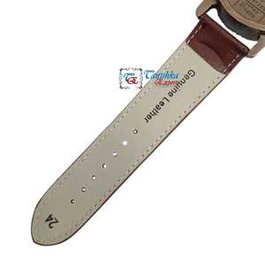 เข็มทิศนาฬิกาแดดโบราณพร้อมสายหนังสีน้ำตาล นาฬิกาเข็มทิศสไตล์เรโทร ของใช้สำหรับเดินเรือ งานแฮนด์เมด เข็มทิศสำหรับการเดินเรือ - Product Image 5