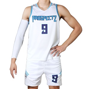 Livraison rapide sublimé hommes femmes personnalisé réversible imprimé basket-ball porter uniforme de basket-ball personnalisé vêtements d'échauffement - Product Image 3