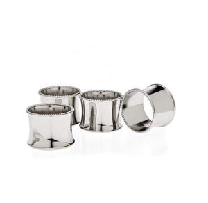 Anneau de serviette en acier inoxydable, design martelé, artisanat haut de gamme, anneau de serviette en acier inoxydable poli miroir, best-seller - Product Image 6