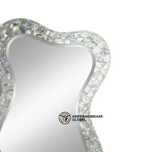 Espejo de Pared Cuadrado de Lujo, Hecho a Mano con MDF, Estilo Art Deco, Decoración Ecológica para Bodas, Decoración Premium para el Hogar - Product Image 2