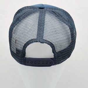 หมวกทรักเกอร์ผ้าคอตตอนทรงเบสบอลสีทึบปรับแต่งได้ห้าแผง - Product Image 6