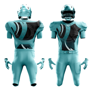 Uniforme de Fútbol Americano Estilo Profesional, Conjunto de Tela de Poliéster Ligera, Duradera e Ideal para Deportes de Equipo - Product Image 3