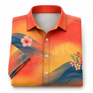 Camisetas de Playa para Hombre Transpirables de Secado Rápido, Ropa de Verano, Diseño Personalizado, Servicio OEM - Product Image 6
