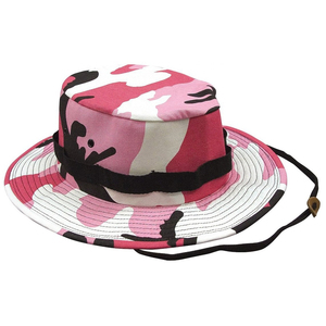 Chapeau Bob Camouflage Unisexe Style Décontracté Extérieur Toile Polyester Printemps Été Circonférence de Tête 58-60CM - Product Image 4