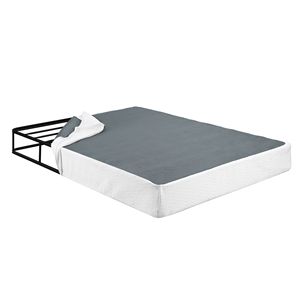 California King metallo fondotinta 1pc materasso nero con rivestimento in tessuto resistente ed elegante struttura in metallo - Product Image 3