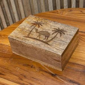 Caja de madera hecha a mano con grabado en caligrafía árabe, regalo de lujo para decoración del hogar, regalo islámico para Ramadán, Eid, bodas y fiestas. - Product Image 2