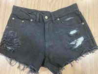 Shorts de Mezclilla para Mujer, Diseño Moderno, Secado Rápido, Cintura Media, Transpirables, Estilo Desgastado