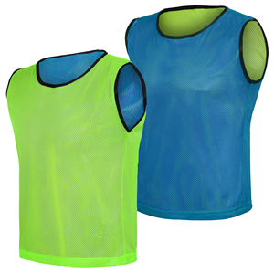 Soccer Vest <b>Training</b> <b>Bib</b> High Visibility Lightweight Fabric Breathable Sportswear Comfortable Fit Team Practice Wear Design - Product Image 1