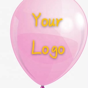 Globos publicitarios de impresión personalizada Globos de diseño de látex personalizados 10 pulgadas Solo <span class=keywords><strong>Qualatex</strong></span> Redondo Impreso Rosas de látex amarillas - Product Image 2