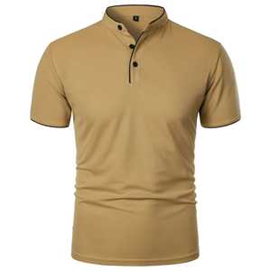 Wholesale Men's Regular Fit Blank Summer Polo <b>Shirts</b> Custom High Quality Solid Color Casual Polo <b>T</b> <b>Shirt</b> for Men - Product Image 1