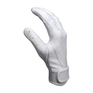 Gants de golf en cuir blancs à doigts entiers, antidérapants, respirants, à enfiler, avec fermeture auto-agrippante, pour droitier, adulte, toutes saisons - Product Image 3