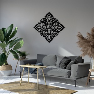 Decoración de pared islámica Panjtan Pak para interiores de mezquitas, espacios religiosos y decoración de paredes de oficinas, energía positiva y profesional. - Product Image 3