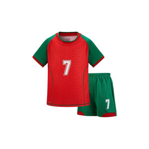 Uniforme de Fútbol de Alta Calidad para Adultos, Conjunto Deportivo de Secado Rápido, 100% Poliéster, con Estampado para Entrenamiento - Product Image 2