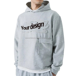 Chándal Deportivo de Manga Larga con Cremallera para Hombre, con Logotipo Personalizado Mono Riders, 100% Poliéster, Diseño 2 en 1, para Correr en Invierno, Venta al Por Mayor - Product Image 3
