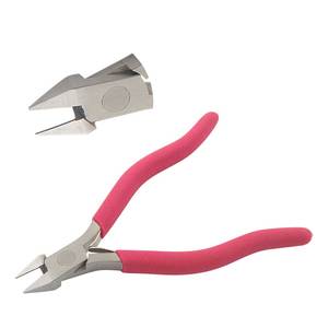 Flush Cutter 125mm Smooth Jaws With Spring & Matt <b>Foam</b> Handles Joint Box Jewelry Making DIY <b>Crafts</b> Wire Flush Cutters - Product Image 1