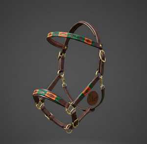 Cabestro de Cuero Profesional para Caballos, para Entrenamiento de Polo, Resistente, Ajustable, con Narquileras Acolchadas y Duraderas - Product Image 3