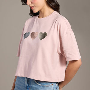 Good Selling Regular Spring Women's Breathable Jersey Cotton Logo <b>Crop</b> <b>Top</b> T-Shirts OEM Customizable Color Short Sleeve - Product Image 3