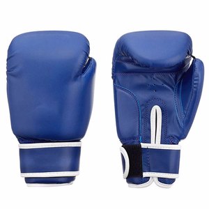Gants de boxe d'entraînement de haute qualité pour boxeur en cuir PU, disponibles en différentes tailles et couleurs, vierges. - Product Image 3