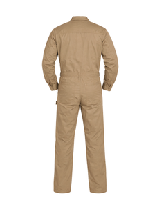 Overol de Trabajo Color Caqui para Hombre, Material de Algodón, Manga Larga, Largo Completo, Uniforme Cómodo - Product Image 3
