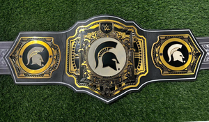 Ceinture de champion des Spartans de l'État du Michigan, taille adulte, modèle Legacy, fabriquée en zinc premium 2 mm 4 mm - Product Image 2