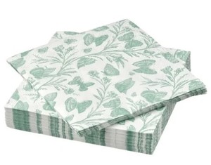 Serviettes de table jetables de haute qualité, absorbantes, 3 plis, en pâte de bois vierge écologique, 8 plis, pour Pâques/Noël/Thanksgiving - Product Image 2