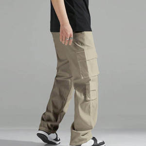Pantalon décontracté homme à entrejambe bas, coupe décontractée, tissu respirant, étiquette personnalisée, taille élastique, streetwear, fabricant de pantalons à entrejambe bas - Product Image 6