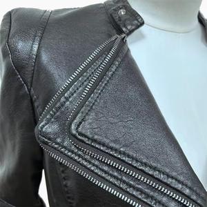 Blouson en cuir PU pour moto, coupe ajustée, décontracté, imperméable, respirant et coupe-vent pour homme – Vente en gros sur mesure - Product Image 3