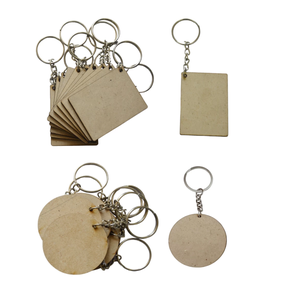 Llaveros en Blanco para Sublimación, Llaveros de MDF para Fotos Digitales, Llavero Decorativo, Duradero, de Alta Calidad, Superventas - Product Image 5
