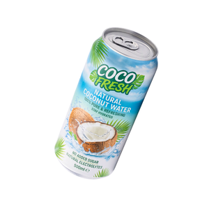 EXPORT-READY Natural Coconut Water Fruit and Vegetable Juice 500ml canned <b>beverage</b> no added sugar natural electrolytes - Product Image 2