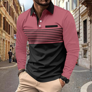 Polo en coton personnalisé pour homme, léger, décontracté, à manches courtes, tendance, avec personnalisation de marque, vente en gros, fournisseur en vrac, vêtements en coton - Product Image 4
