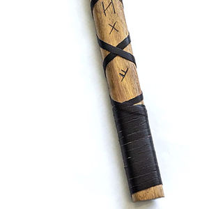 Hacha Vikinga Forjada a Mano de Acero con Alto Contenido de Carbono, Mango de Madera de Palisandro con Funda de Cuero, Precio al por Mayor - Product Image 3