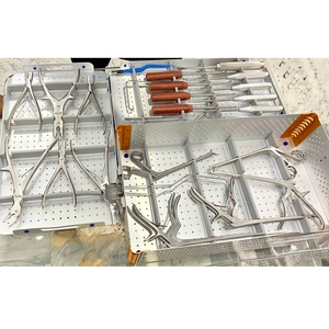 Juego de Instrumentos Ortopédicos para Columna Lumbar, Herramientas Manuales de Fijación Neuroquirúrgica, Kit Quirúrgico en Caja de Aluminio con Certificación CE, Confiable - Product Image 1
