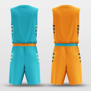 ชุดบาสเก็ตบอลฮิปฮอป - ลายเสือดาว สตรีทแวร์ เสื้อเจอร์ซีย์โอเวอร์ไซส์ กางเกงขาสั้น ชุดเซ็ต ผ้าตาข่ายระบายอากาศ ติดกระดุมเต็มตัว สปอร์ต ปรับแต่งได้ - Product Image 2