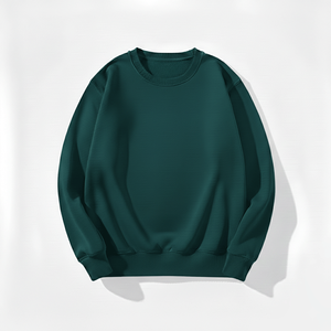 Sweat à capuche oversize uni 450 GSM 100% coton lourd, pull streetwear unisexe, sweat à capuche d'hiver pour homme - Product Image 2