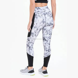 Vente en gros de leggings taille haute pour femmes pour le yoga, l'entraînement, le sport, le fitness, la salle de sport, l'hiver sans couture - Product Image 2