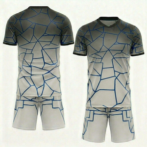 Conjunto de Uniforme de Fútbol Sublimado con Logotipo Personalizado, Uniformes de Entrenamiento de Secado Rápido, Equipación de Club, Estilo Retro, Corte 100% Automatizado - Product Image 1