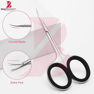 Ciseaux à cuticules de haute précision 2026 en acier inoxydable de qualité supérieure pour manucure et pédicure, outil de beauté pour éliminer les peaux mortes - Product Image 2