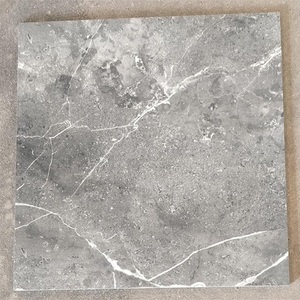 Azulejos de Porcelana de Lujo 600x600mm, Azulejo de Porcelana Brillante 60x60cm, Aspecto de Mármol Blanco, Azulejo para Paredes y Pisos Interiores, Diseño Moderno - Product Image 5