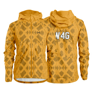 Chaqueta Cortavientos Ligera Personalizable con Capucha y Cremallera Completa, Diseño con Estampado, Resistente al Viento, Ecológica, para Exteriores, con Logotipo Frontal Personalizado - Product Image 6
