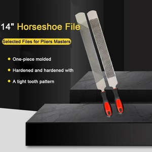 Râpe à sabots double face de 14 pouces, outil de coupe de sabots pour chevaux, lime de sabot de fermeur, couteaux à sabots, accessoires équestres - Product Image 5