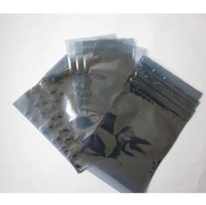 SYSTECH Antistatic LDPE Zipper <b>Bags</b> with Zipper Top for <b>Camera</b> and Sensitive Electronics Protective Packaging - Product Image 2